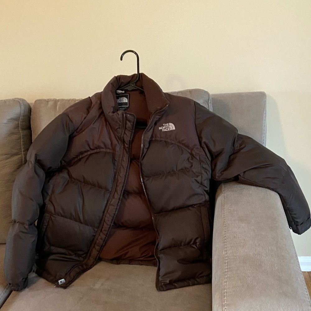 COPY - The North Face brown girls large down jack…